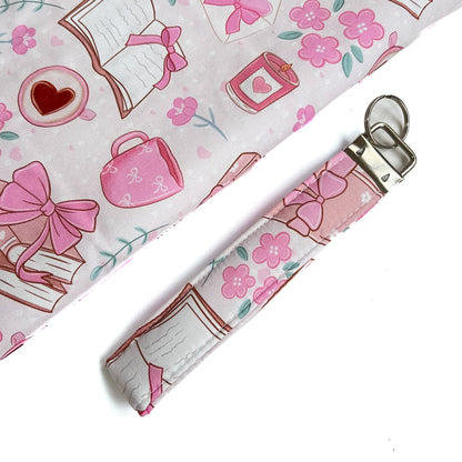 Romance Keychain Wristlet