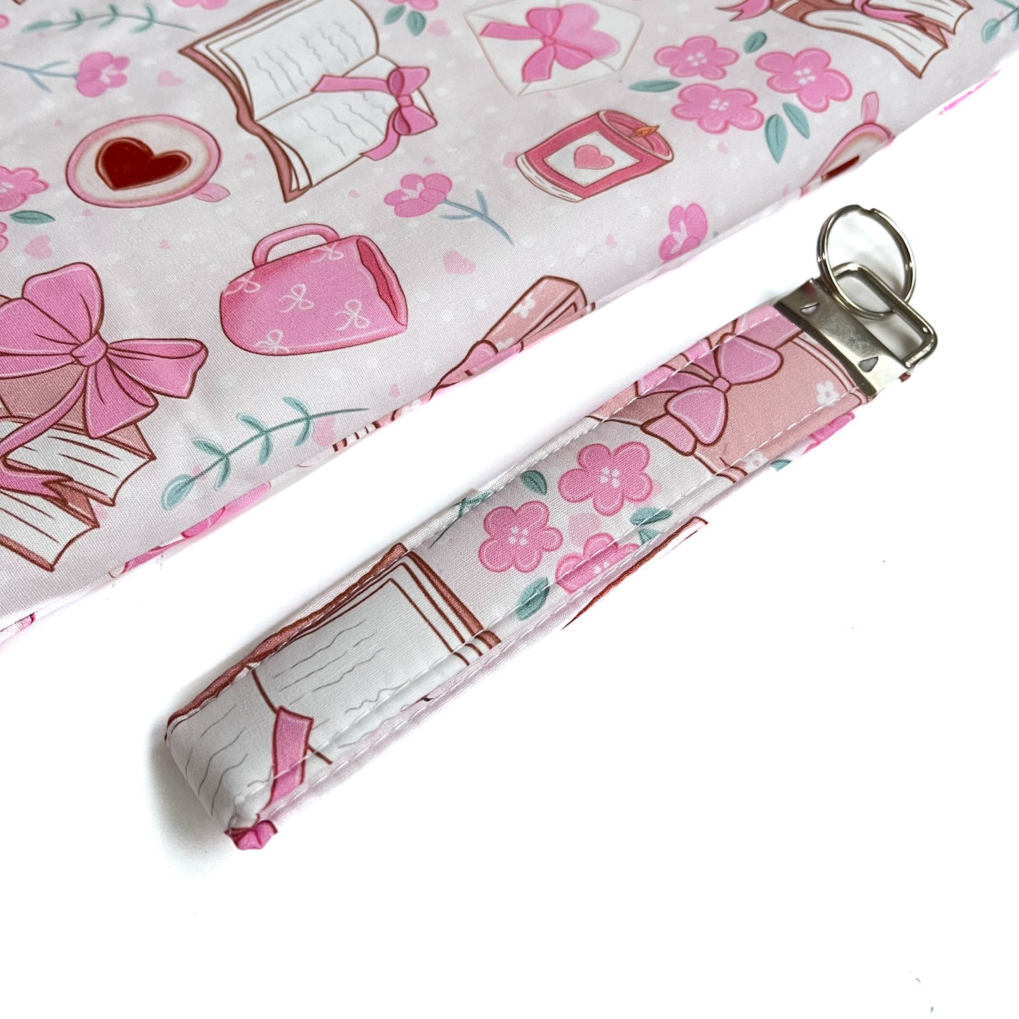 Romance Keychain Wristlet