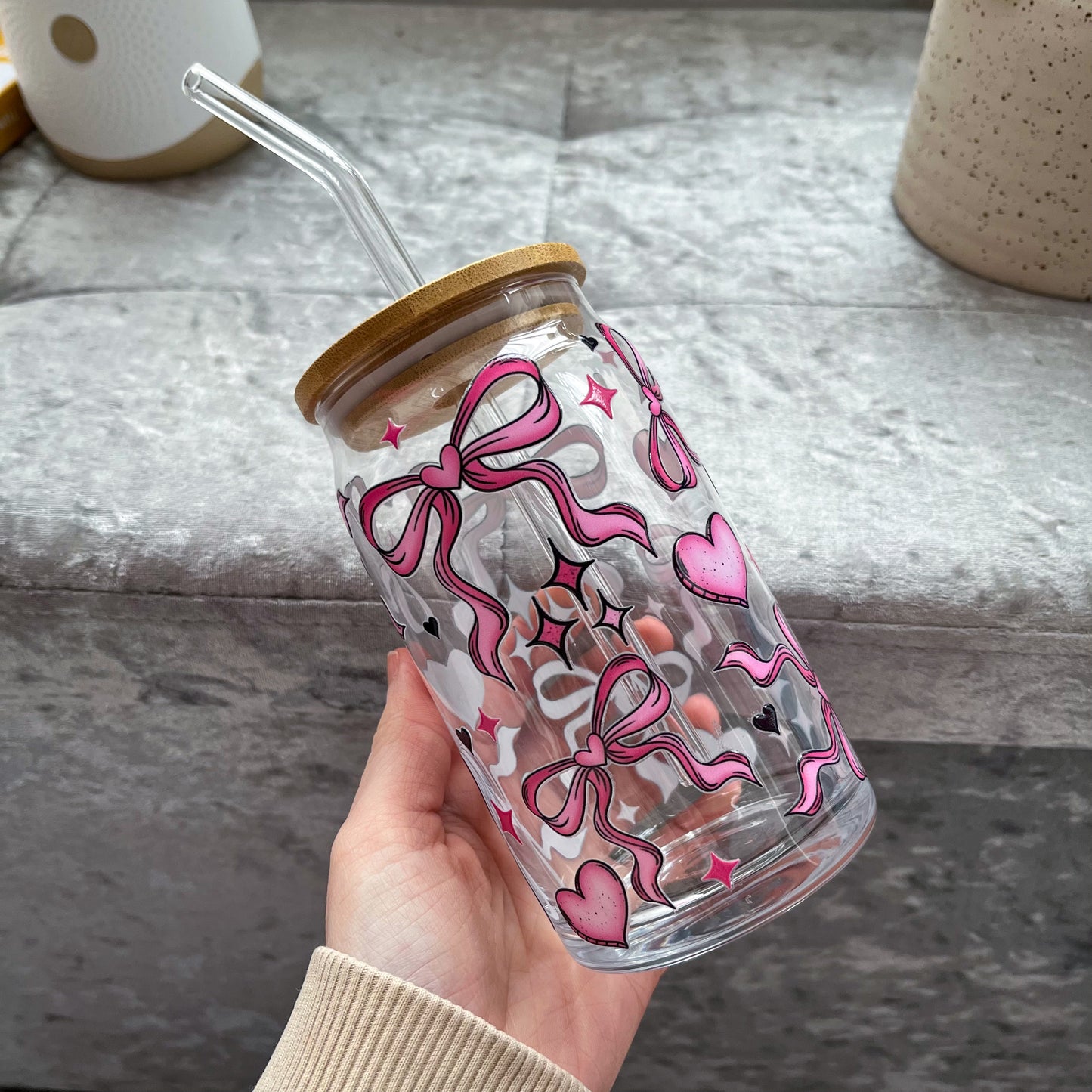 Valentines Bows Tumbler