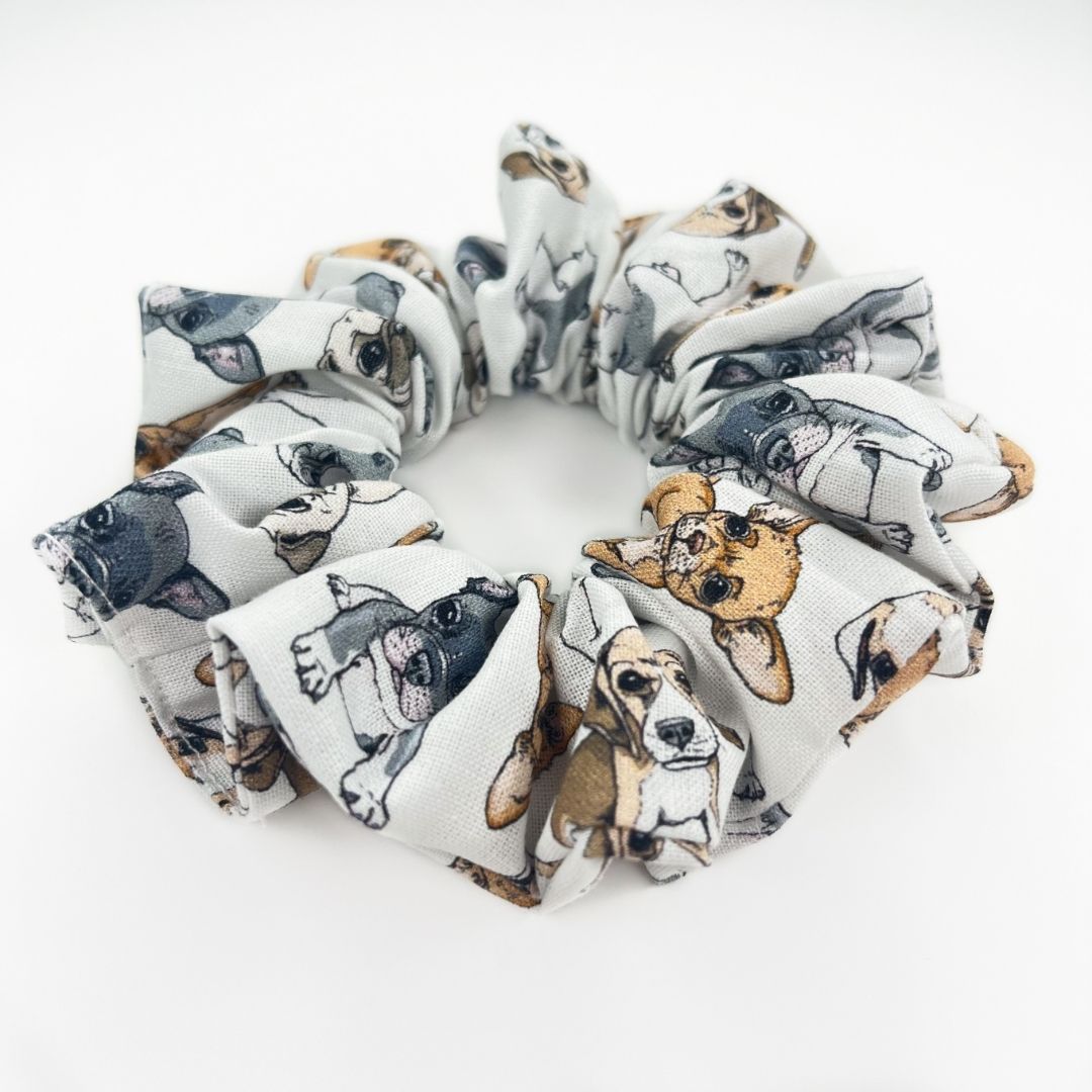 Dog Scrunchie Gifts For Dog Lovers Doggy Hair Ties KatieClouds